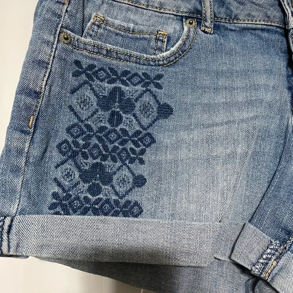 Aeropostale midi denim blue jeans - Picture 2 of 7